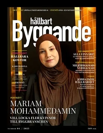 STÖRRE BILD på framsidan - Hållbart Byggande nr4 2025