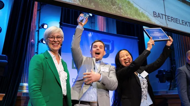 Biogasutmärkelsen 2025_Svensk Biogas med prisutdelare