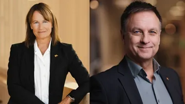 Kristina Sundin Jonsson och Lorents Burman
