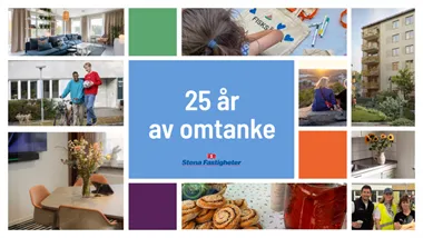 Omslagsbild Stena Fastigheters Hållbarhetsberättele2025