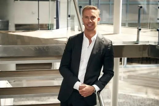 Ny svensk vd för Schneider Electric Sverige. Fotograf: Patrik Bogårdh