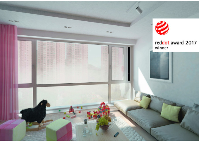 Red-dot-window