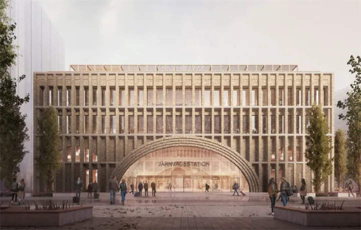 Ljussätter Göteborgs nya landmärke Grand Central