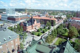 Umeåprojekt för färre bilar i stadskärnan
