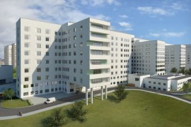 Ny vårdbyggnad på Södersjukhuset