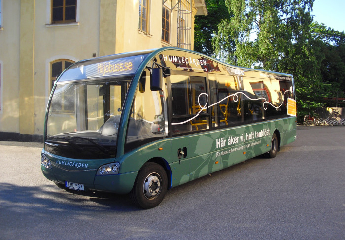 Humlegården elbuss