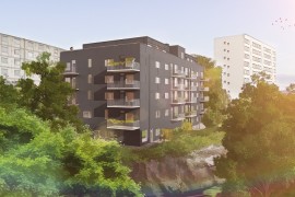 Poseidon bygger lågenergihus i Göteborg