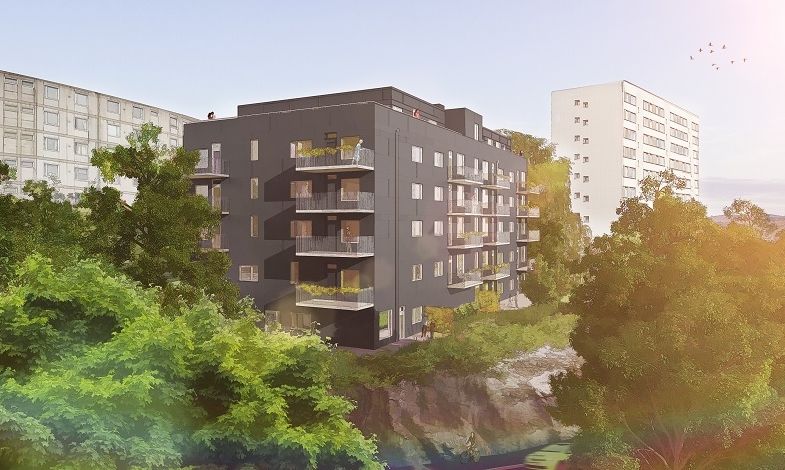 Poseidon bygger lågenergihus i Göteborg