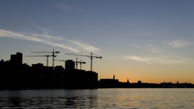 Stockholm magnet för offentligt husbyggande