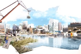 Göteborg klimatanpassar ny stadsdel