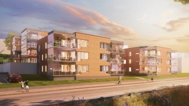 HSB byggstartar 35 lägenheter i Södra Haga Sundsvall