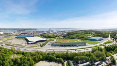 Energieffektiv logistikbyggnad byggs i Göteborg