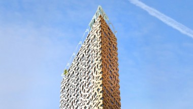 Stockholm kan få 40-våningshus i trä