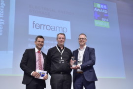 Ferroamp vinnare i ees AWARD 2016