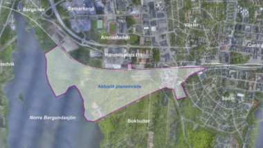 Växjö kommun vill göra delar av Bäckaslöv bilfritt