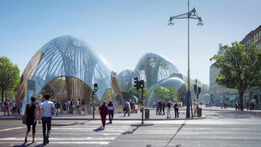 Stockholm kan få inomhuspark i trä och glas