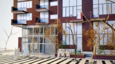 Här byggs nya bostäder med fokus på hållbart resande