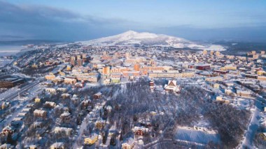 Kiruna har högsta temperaturökningen i Europa