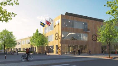 De bygger skola i Sigtuna stadsängar
