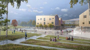 LINK Arkitektur vann tävling om regnanpassad skola