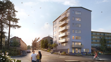 HSB Stockholm bygger hyresrätter i Traneberg
