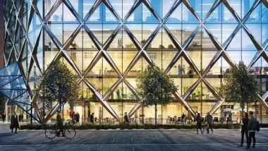 Spektakulärt kontorshus i Gårda främjar rörelse