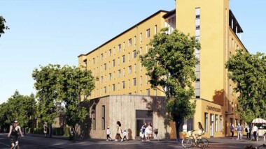 Nytt bostadsområde i Täby Park sätter cykeln i centrum