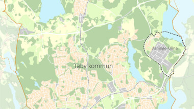 Tovatt Architects & Planners och Sweco utformar stadsdel i Täby