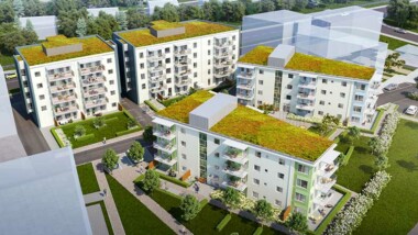 Arenaparken i Lund får 80 nya bostadsrätter