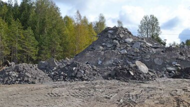 Satsning på krossad restbetong sparar råmaterial