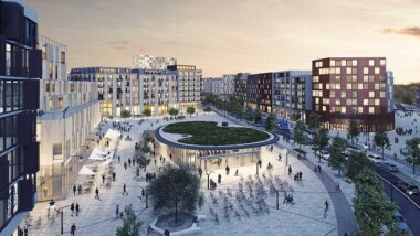 Detaljplan antagen för tunnelbanestation i Barkarbystaden