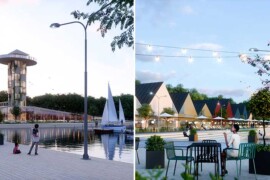 Så kan Örebros nya småbåtshamn komma att se ut