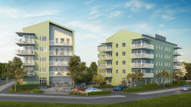 HSB Skåne tar första spadtaget för nya bostadsrätter i Ystad