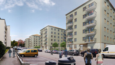 Skanska bygger Stockholmshus i Farsta Strand