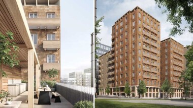 Säljstart för Folkhems nya bostadskvarter i massivträ