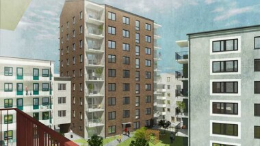 HMB Construction bygger bostäder i Farsta