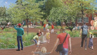 Första spadtag för Sege Park