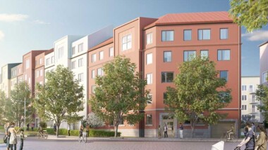 NCC bygger hyreslägenheter åt Riksbyggen