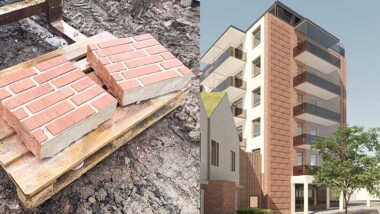 Helsingborgshem återbrukar material från rivningshus