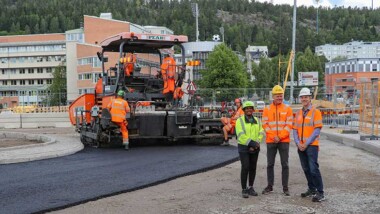 Peab startar unikt projekt – lägger asfalt med lignin