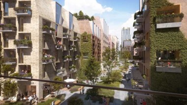 C.F. Møller Architects presenterar vision för en bilfri stadsdel i Århus