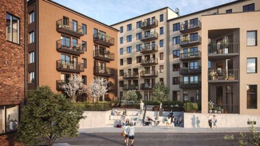 TL Bygg i multimiljonavtal med Atrium Ljungberg – bygger nytt kvarter i Sickla