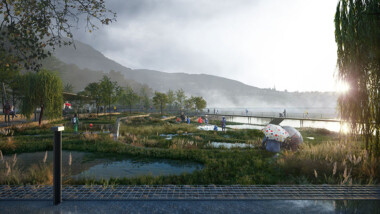 Parken som ska klara klimatförändringar 100 år framåt