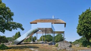 Plåtpriset till Sandellsandbergs naturboende