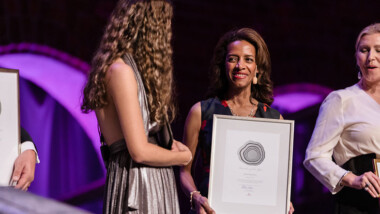 Rahel Belatchew hyllad på Founders Alliance gala