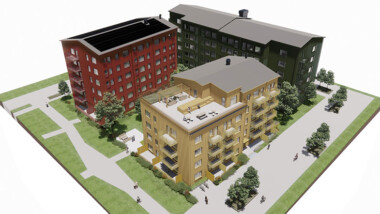 Lindbäcks bygger bostäder för unga vuxna i Rosendal
