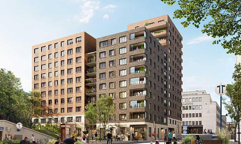 Balder bygger Svanenmärkta bostäder på Kungsholmen