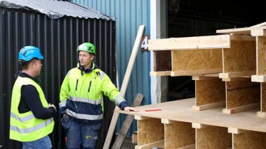 Liljaskolan blir nytt skolprojekt för Masonite Beams