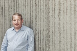 Gustav Nordström driver miljöarbete för framtidens byggbransch