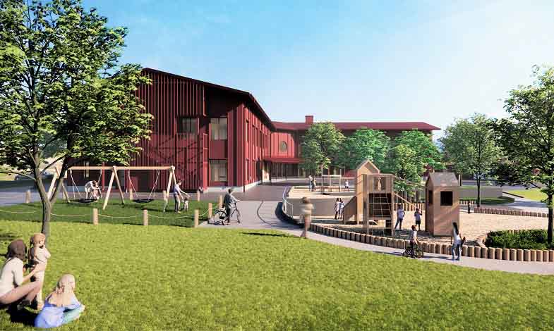 Miljöcertifierad förskola byggs i Gamla Uppsala